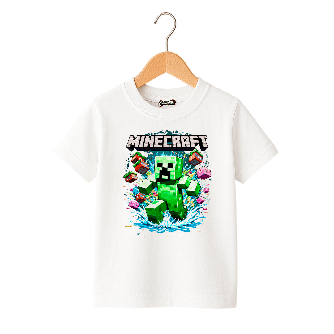 Camiseta niños - Minecraft