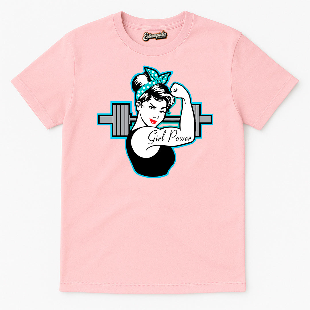 Camisetas Gym - Girl Power