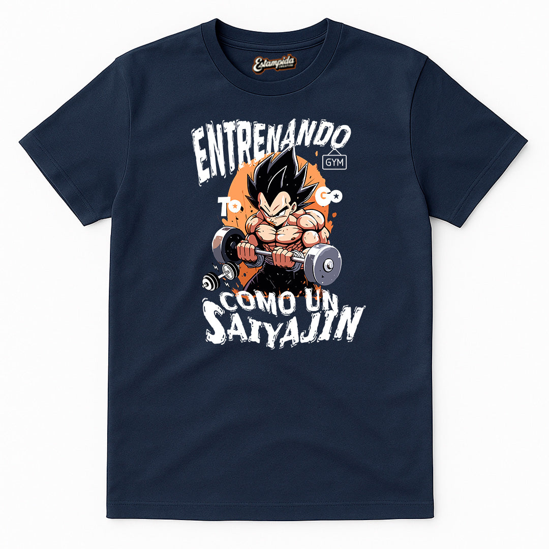 Camisetas Gym - Saiyajin
