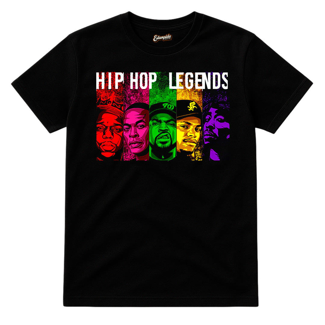 Camisetas Hip-Hop Legends