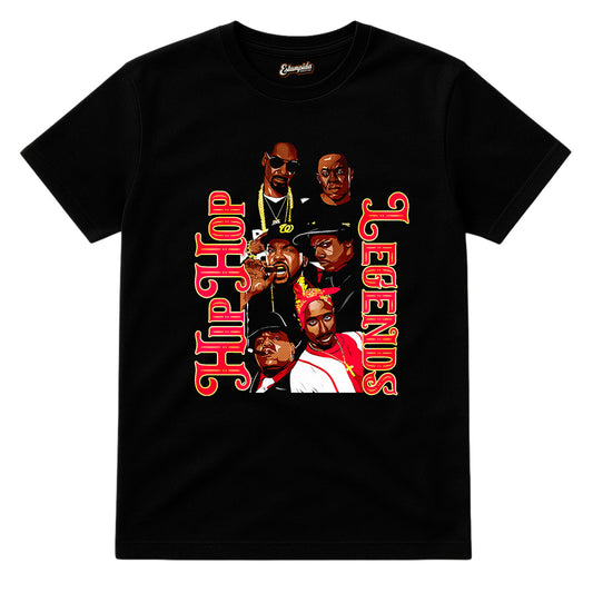 Camisetas Hip-Hop Legends