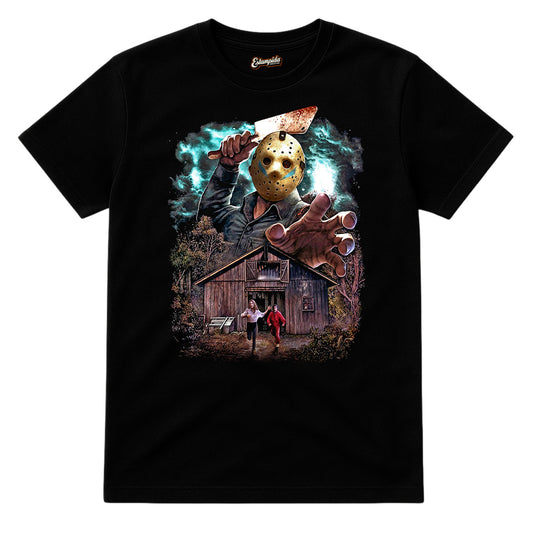 Camiseta películas de terror - Viernes 13