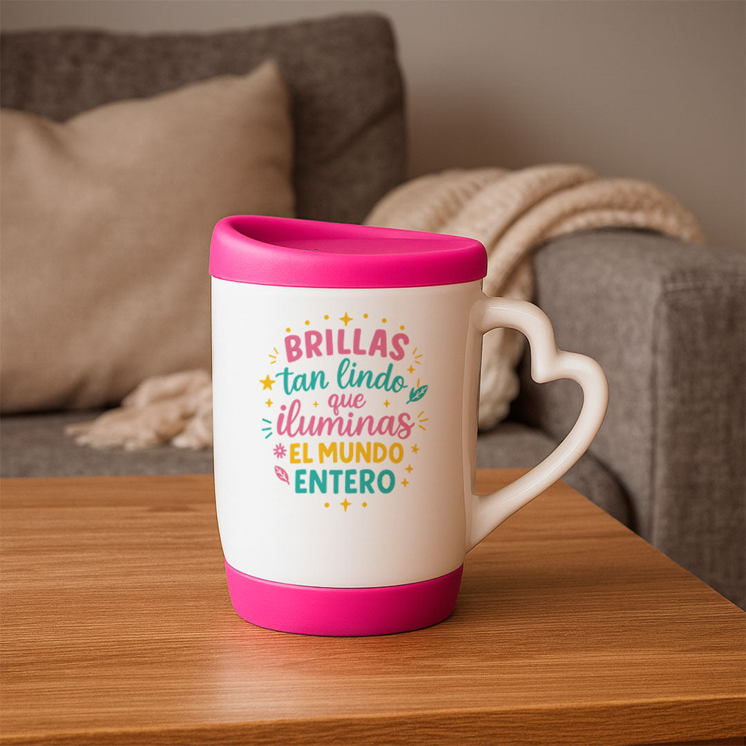 Mug tapa silicona