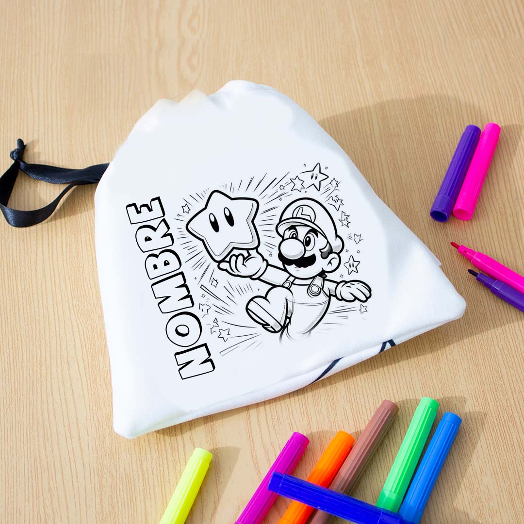 Kit dia del niño - Mario bross