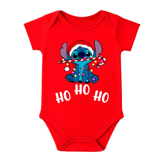 Mameluco navideño - Stitch