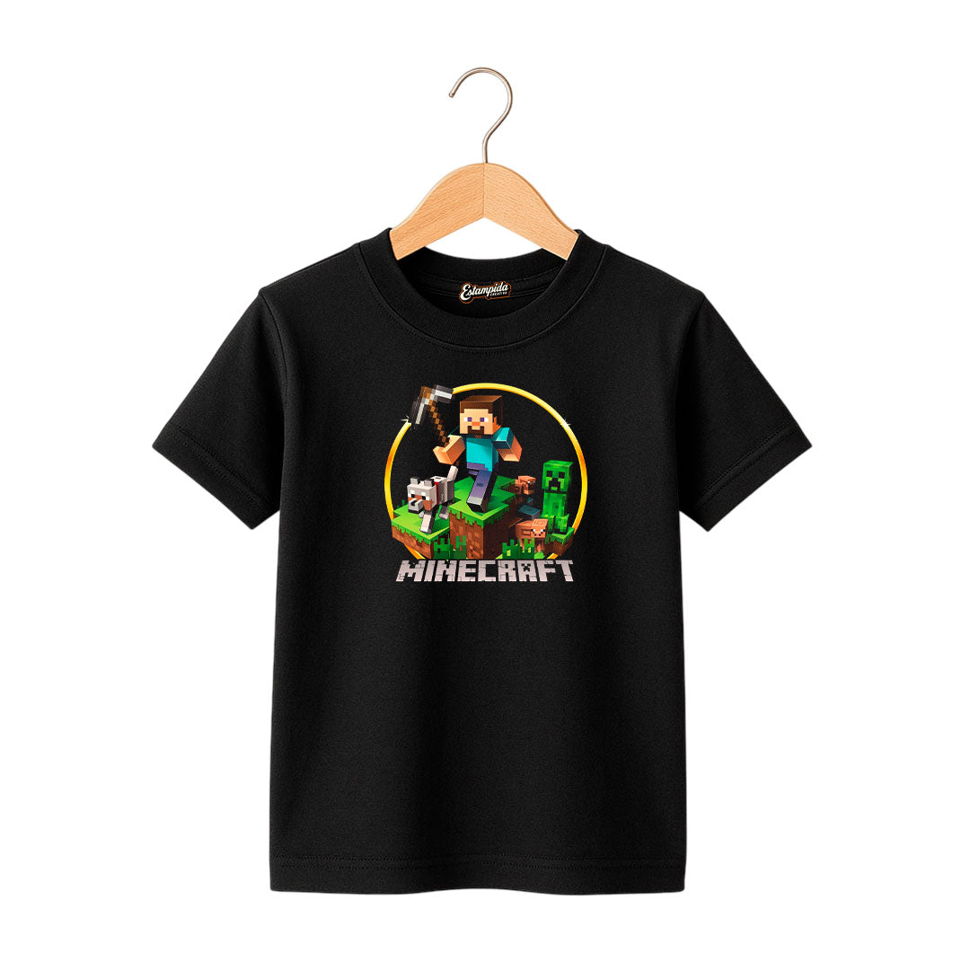 Camiseta niños - Minecraft
