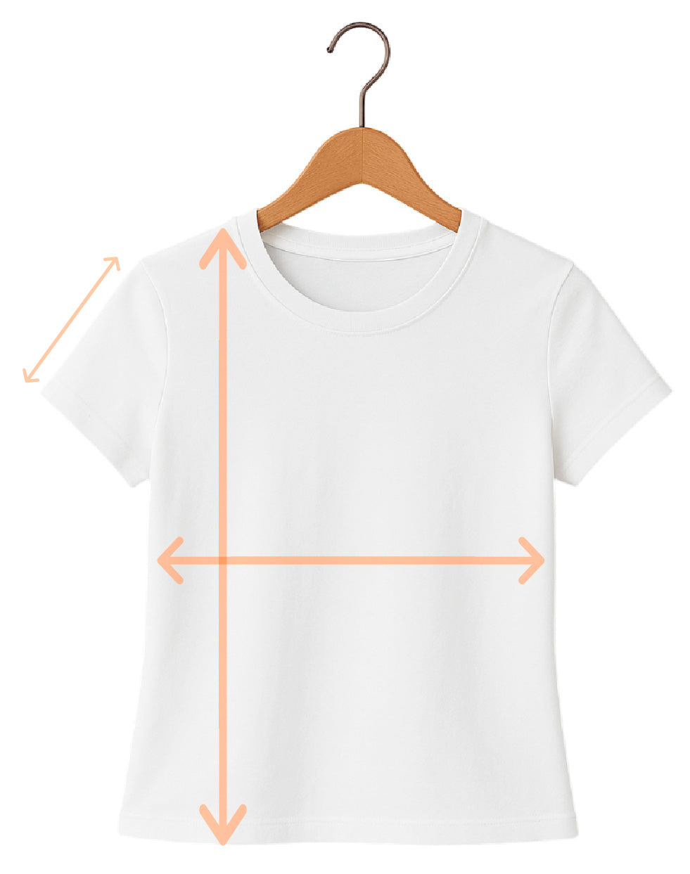 Cómo medir camiseta - Mujer