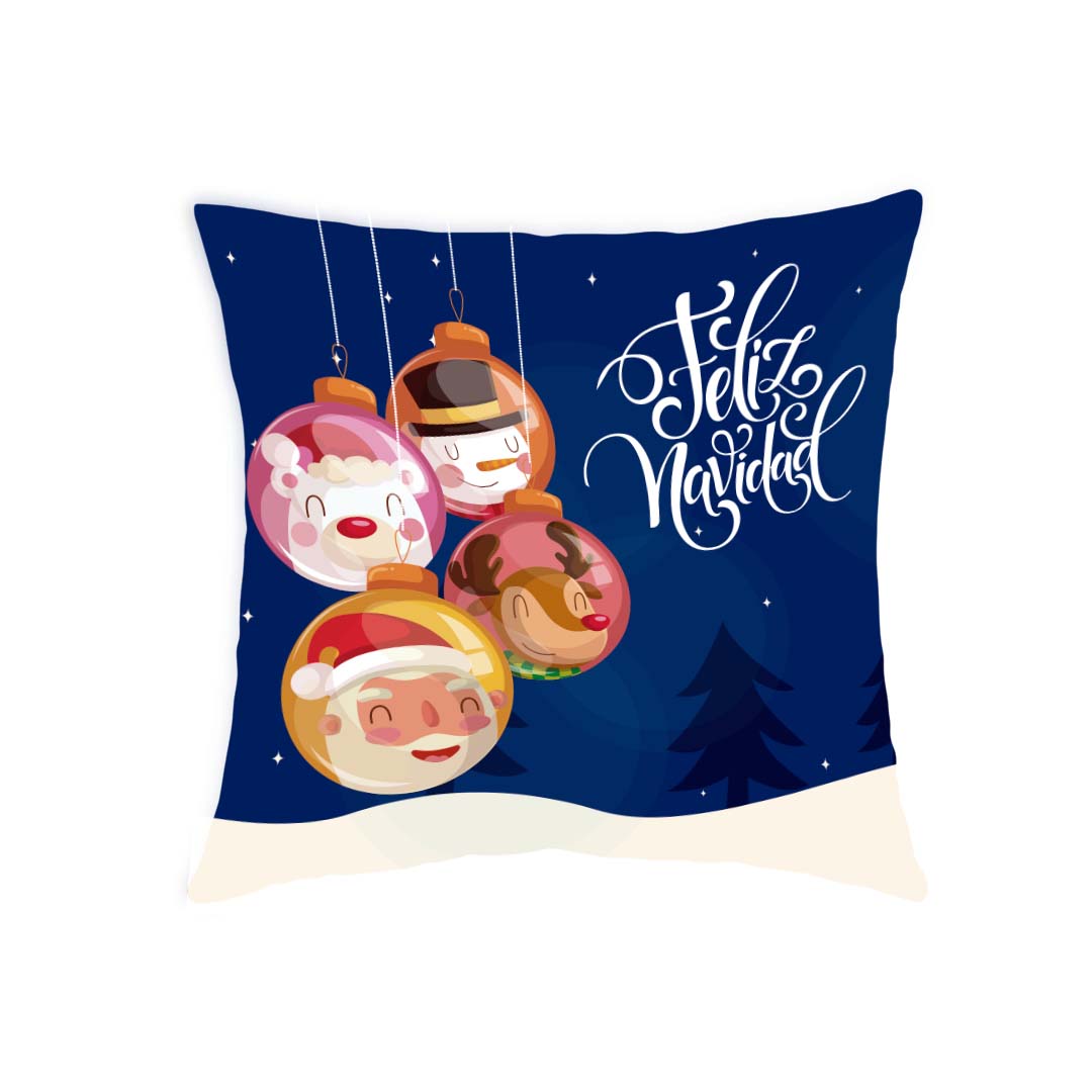 Cojín navideño - Feliz Navidad