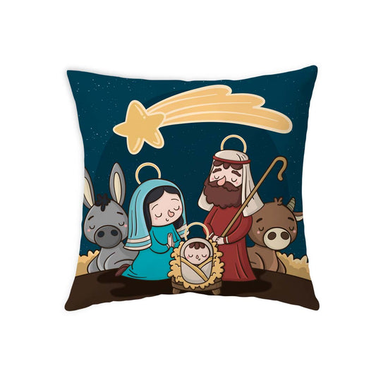 Cojín navideño - Pesebre