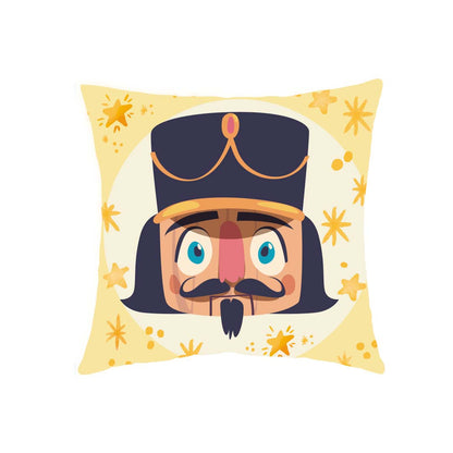 Cojín navideño - Cascanueces