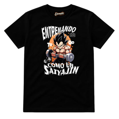 Camisetas Gym - Saiyajin