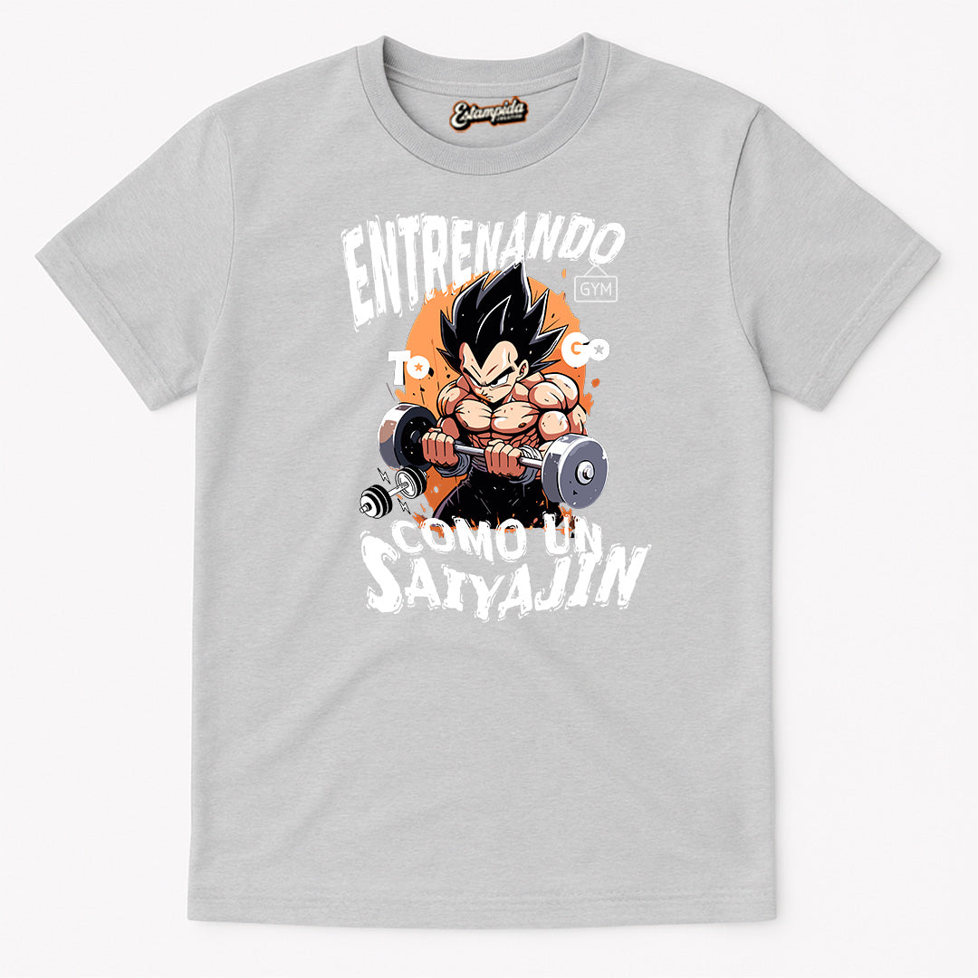 Camisetas Gym - Saiyajin
