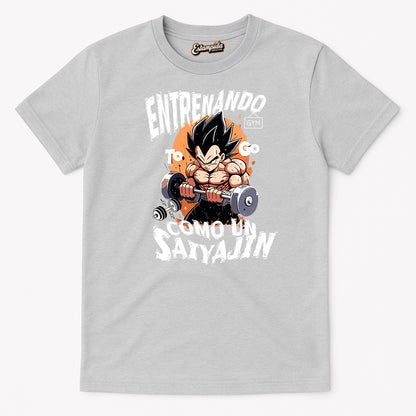 Camisetas Gym - Saiyajin