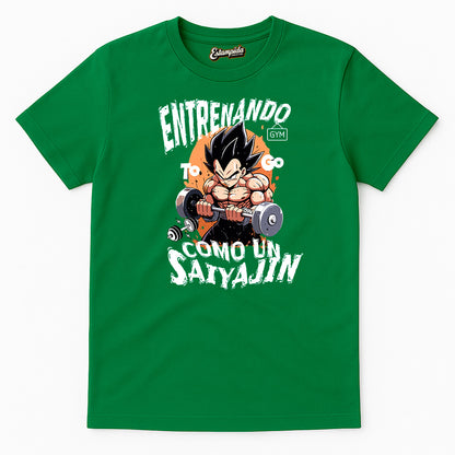 Camisetas Gym - Saiyajin