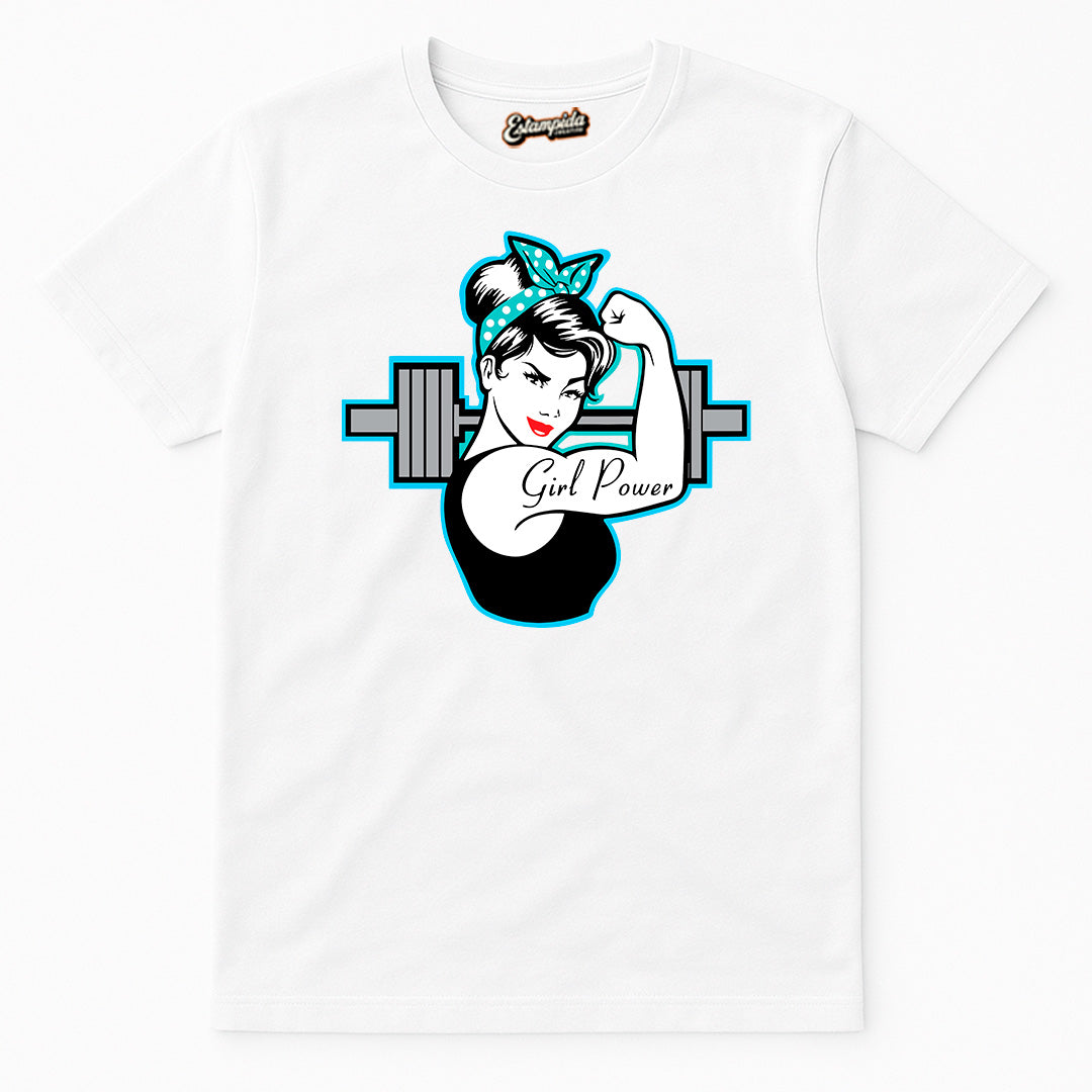 Camisetas Gym - Girl Power