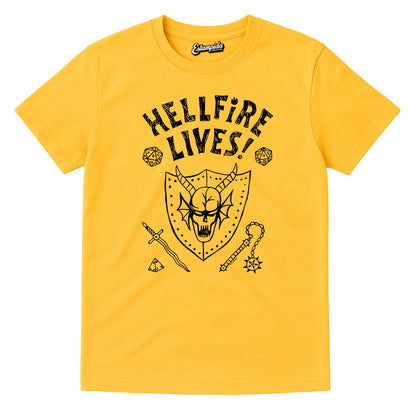 Camiseta Stranger Things - Hellfire Lives