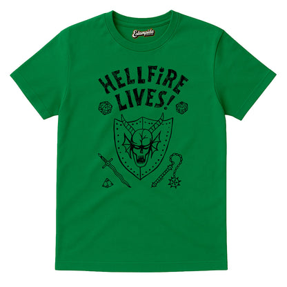 Camiseta Stranger Things - Hellfire Lives