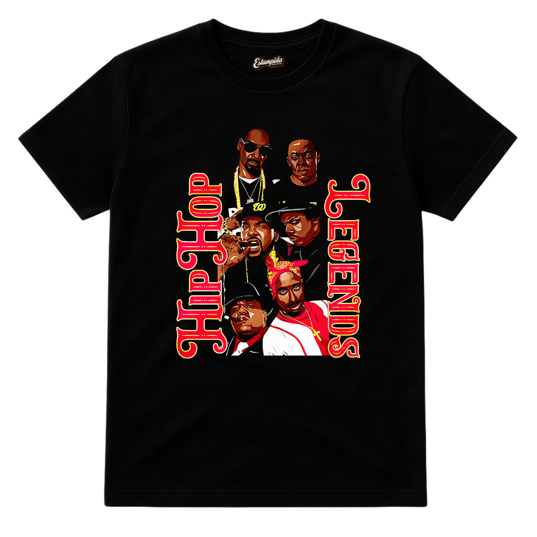Camisetas Hip-Hop Legends