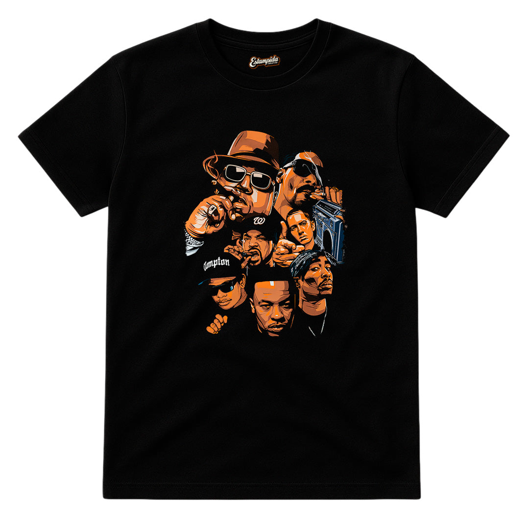 Camisetas Hip-Hop Legends