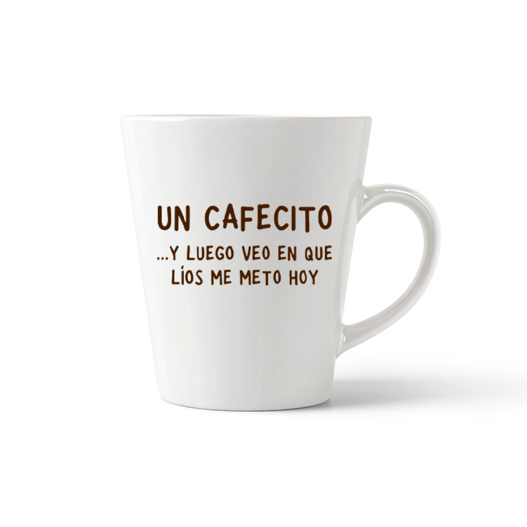 Mug cónico - Frases café
