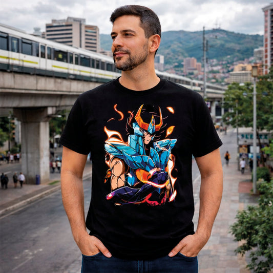 Camisetas anime - Caballeros del Zodiaco