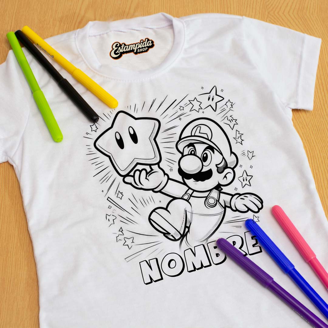 Kit dia del niño - Mario bross