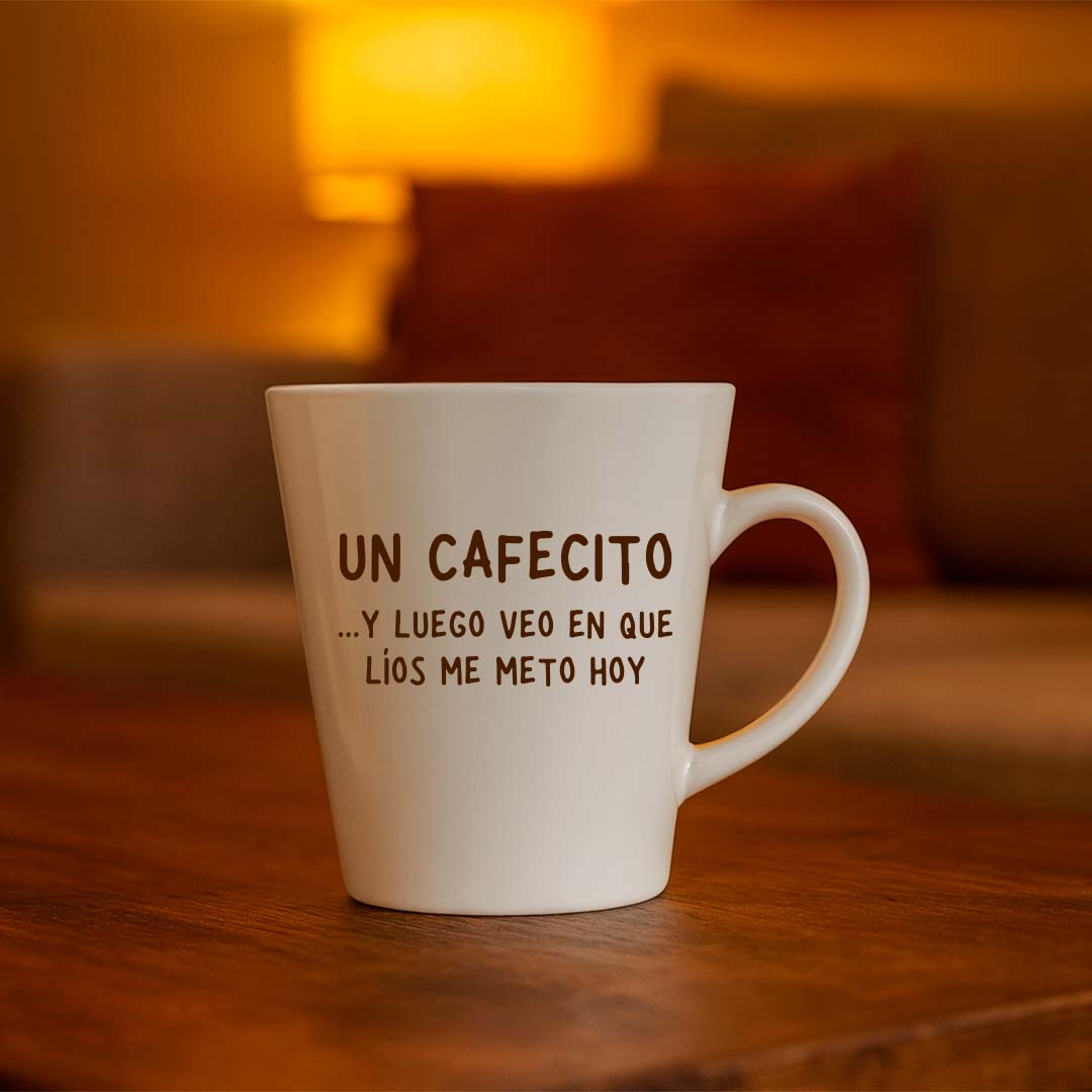 Mug cónico - Frases café