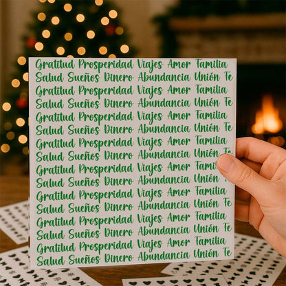 Stickers para velas - Palabras