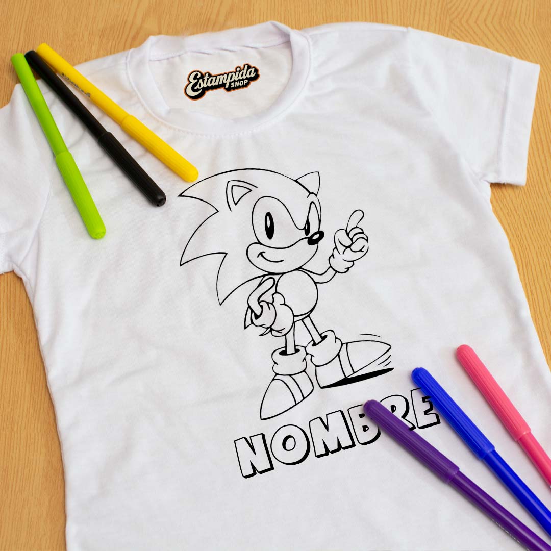 Kit dia del niño - Sonic