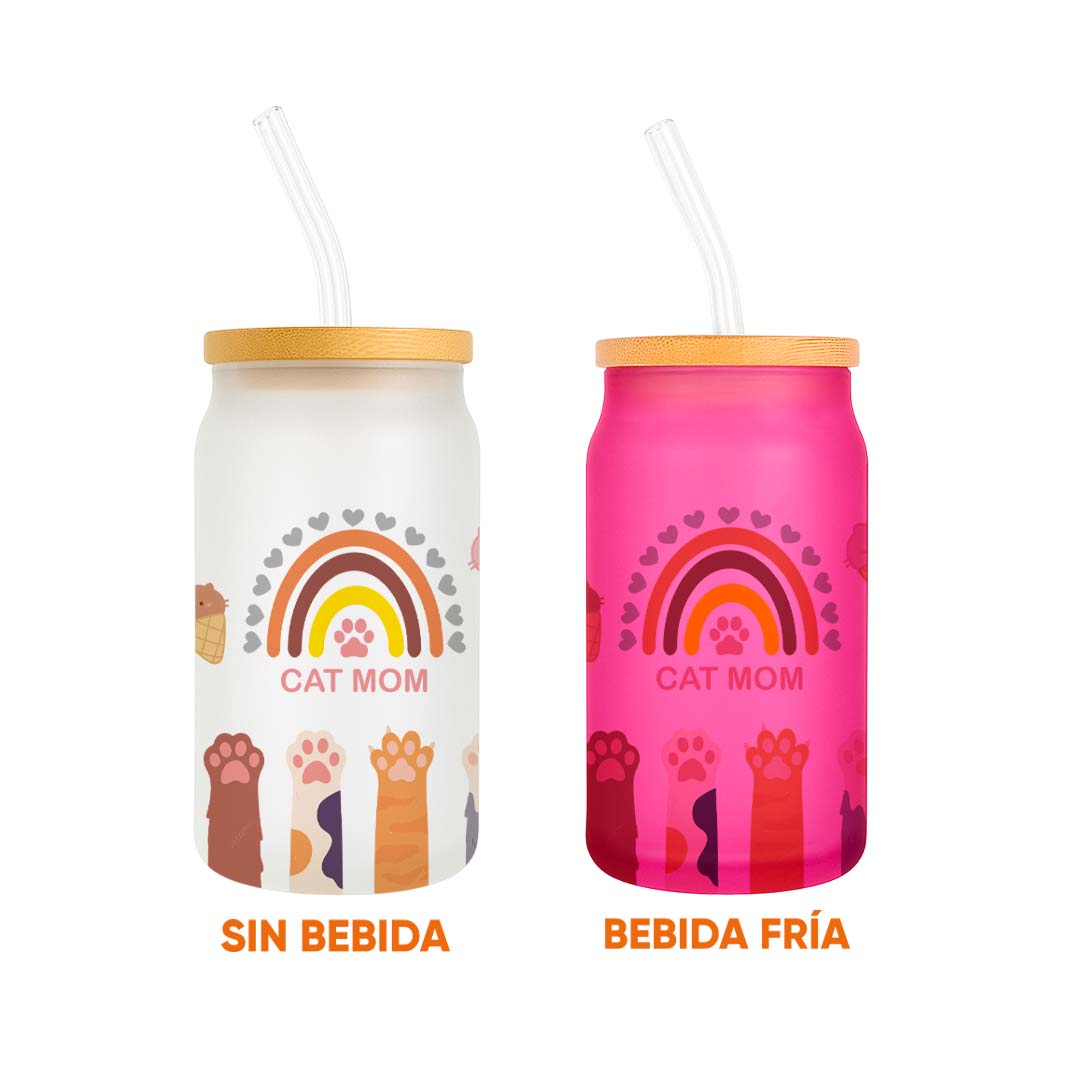 Mug mágico pitillo - Cat Mom